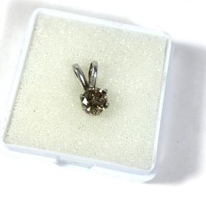 1.10 Ct. Champagne Color Mossianite Pendant